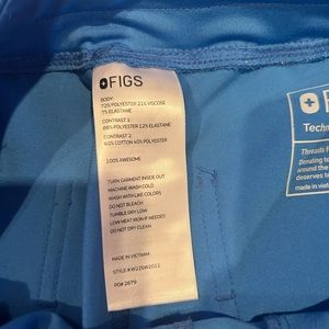 Fig jogger scrub pants